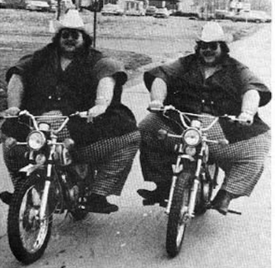 obese bikers