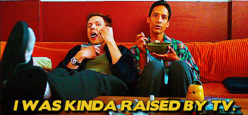 Abed raised by tv