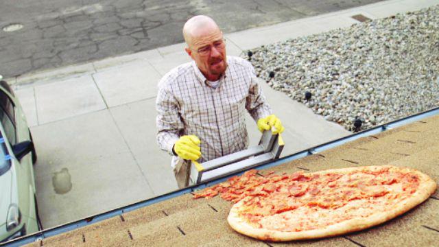 Walter White pizza