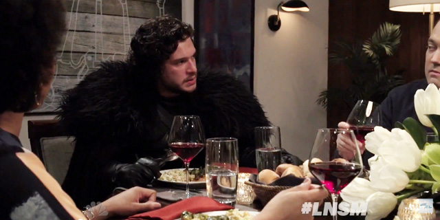 Jon Snow a cena