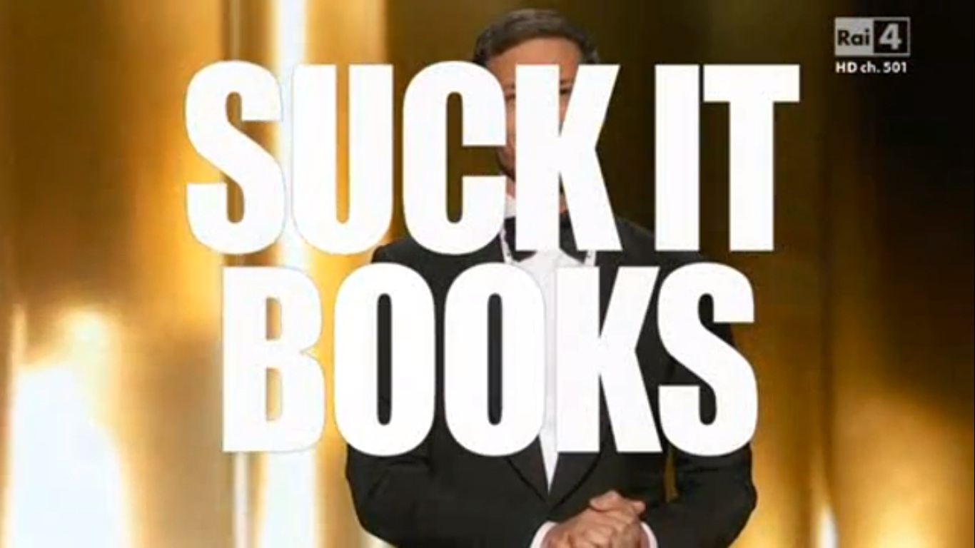 Suck it books