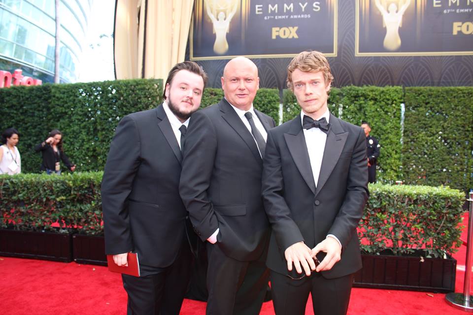 The men of Game of Thrones on the 2015 #Emmys carpet.