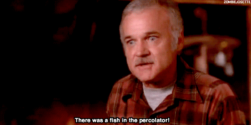 fish in the percolator