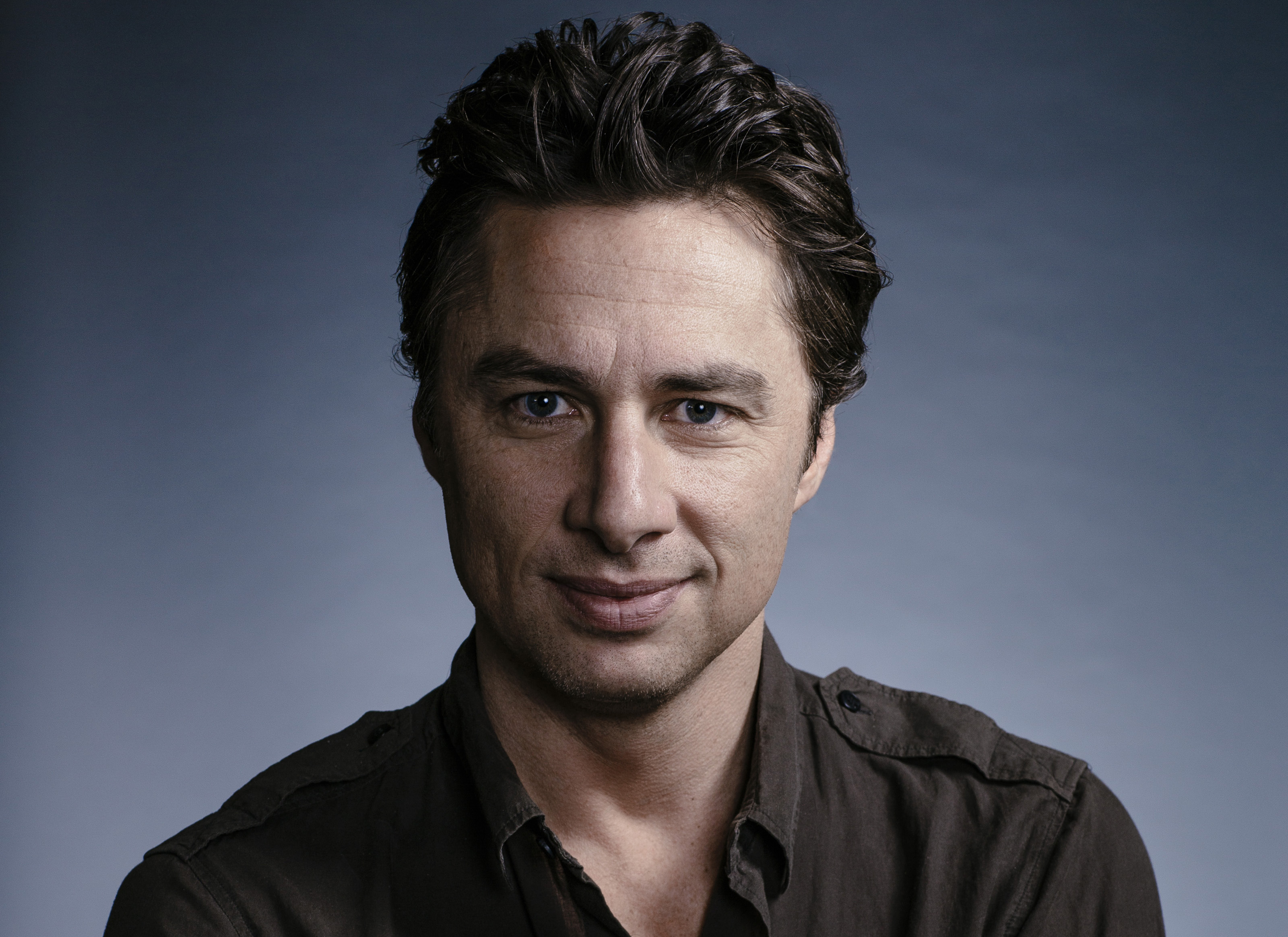 LOS ANGELES, CA - JUNE 23, 2014 - American Actor, Director and screenwriter Zach Braff poses at the Four Seasons Hotel, June 23, 2014, in Los Angeles, California. Braff first became known in 2001 for his role as Dr. John Dorian on the television series Scrubs, for which he was nominated for the Primetime Emmy Award for Outstanding Lead Actor in 2005. In 2004, Braff made his directorial debut with Garden State. He returned to his home state New Jersey to shoot the film, which was produced for $2.5 million. In April 2013, Braff announced he was launching a Kickstarter campaign to raise funds to shoot a new film, titled Wish I Was Here. (Photo by Bret Hartman/For The Washington Post)