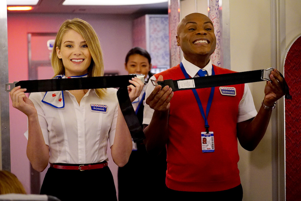 LA TO VEGAS: L-R: Kim Matula and Nathan Lee Graham in the "Pilot" premiere episode of LA TO VEGAS airing TUESDAY, Jan. 2 (9:00-9:30 PM ET/PT) on FOX. CR: FOX